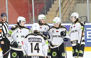 «Белсталь» забила 15 шайб «Нефтехимику» и увезла из Новополоцка две победы