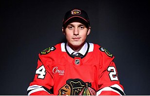 Артем Левшунов установил белорусский рекорд на драфтах НХЛ: жлобинчанин выбран «Чикаго» в первом раунде под общим вторым номером!